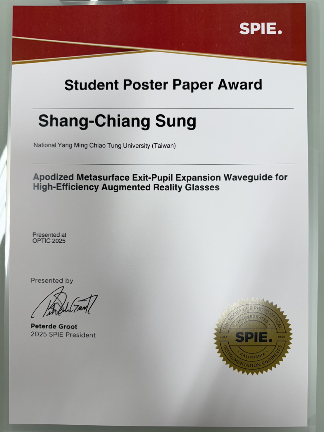 student award